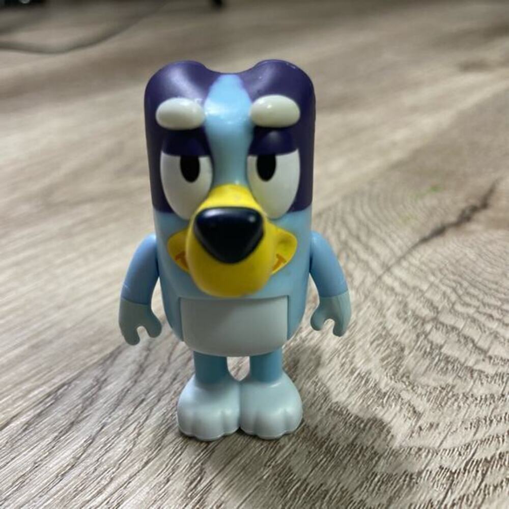 Bluey Bandit Action Figure 2.5" Tall - White Eyebrows - Durable Plastic‎